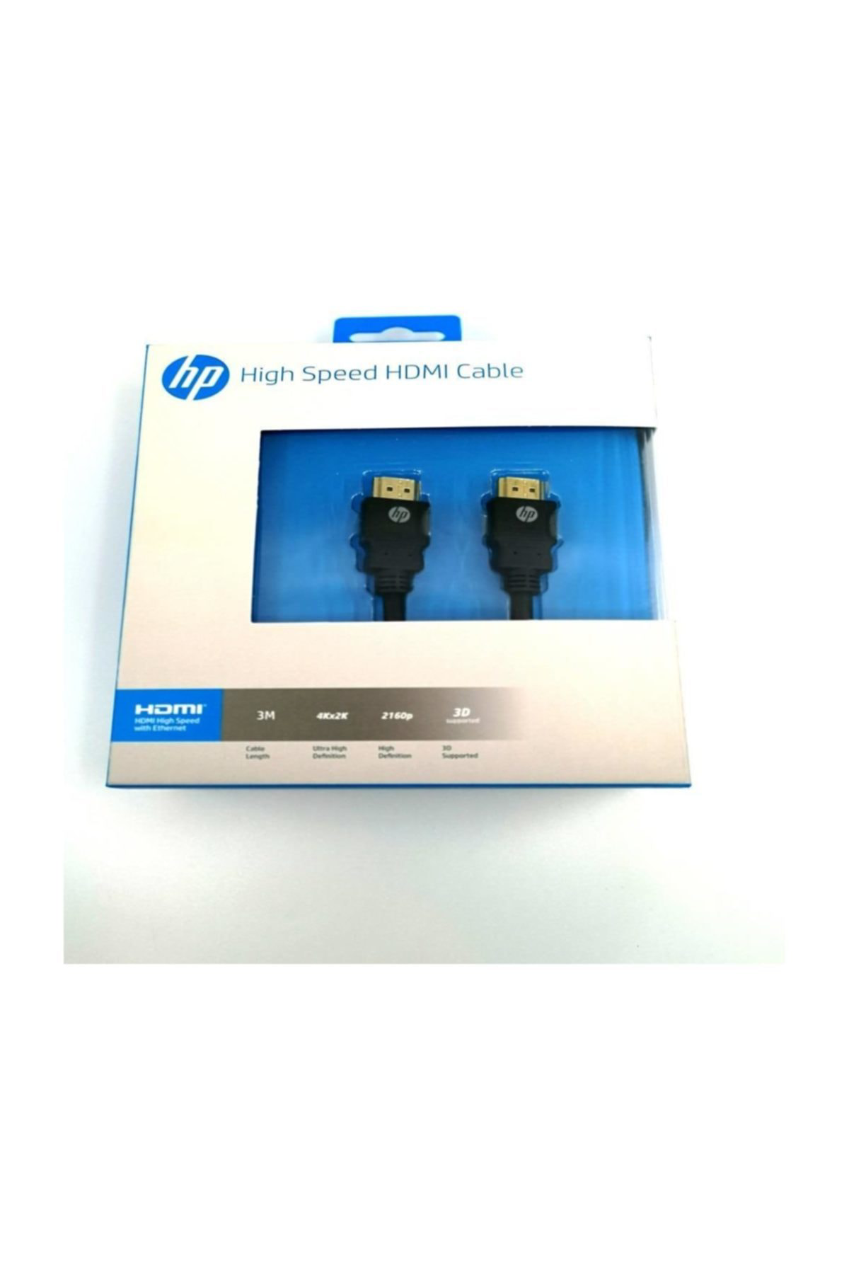 Hp 001Gbblk3tw 3D 4K Destekli 3 Metre 2160P Hdmi Kablo