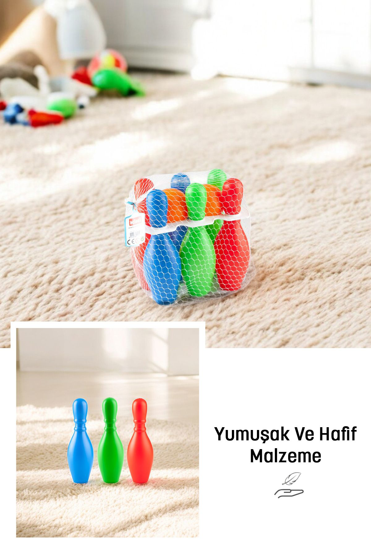 Dede 01602 Büyük Bowling Seti