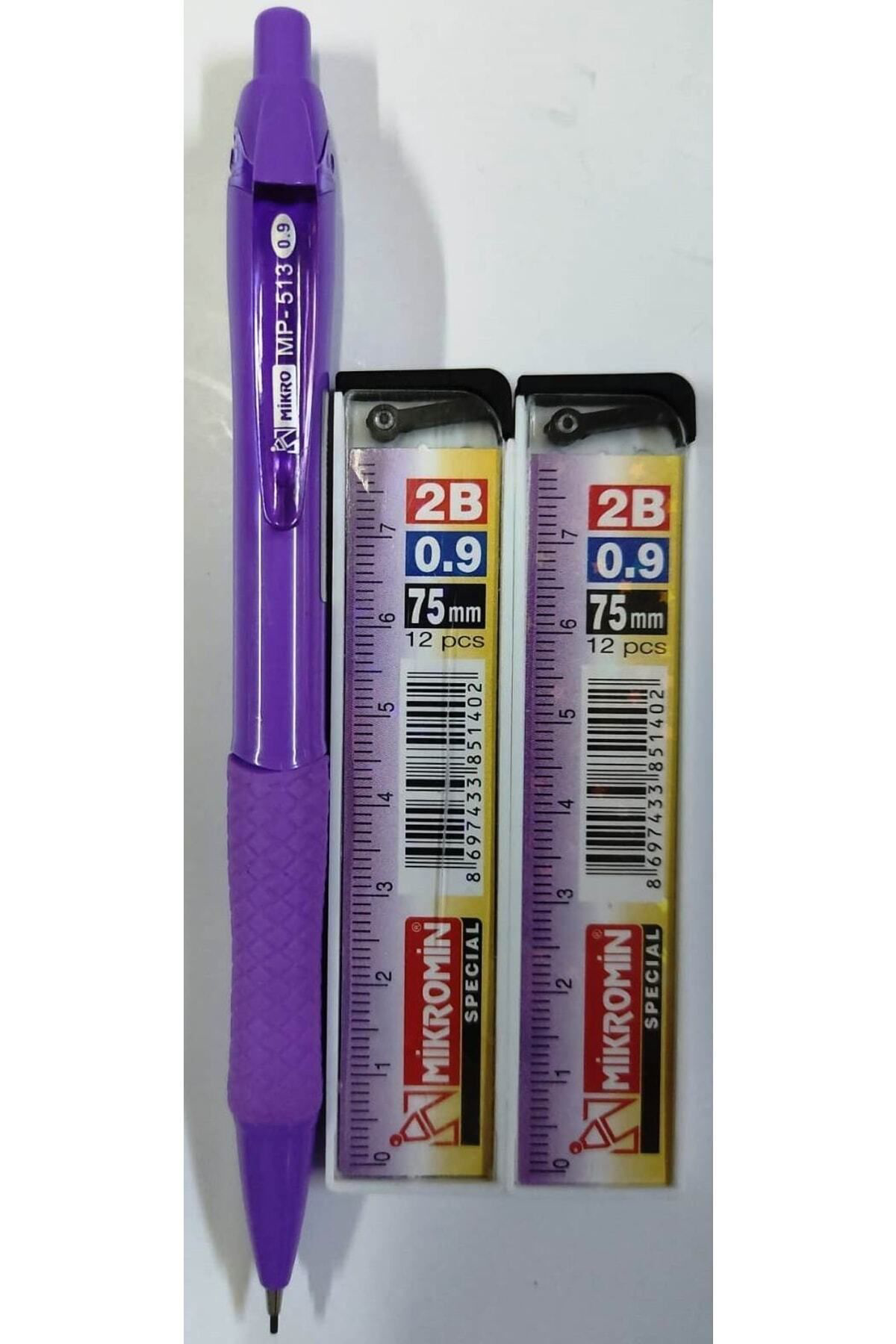 Mikro -0.9 Uçlu Kalem+2 Kutu Uç