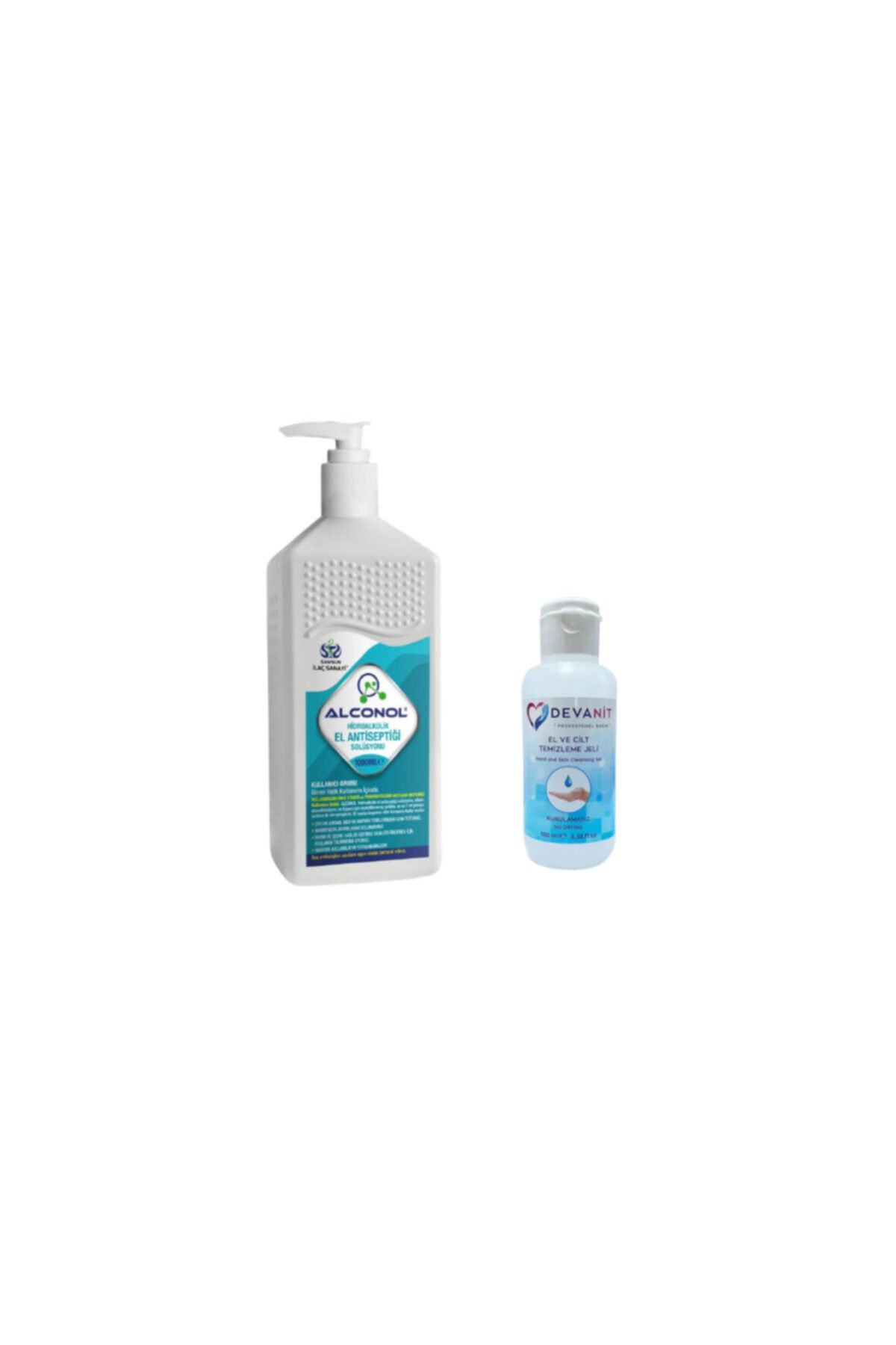 Alconol 1 Adet 1 Lt 1 Adet 100 Ml Devanit Jel