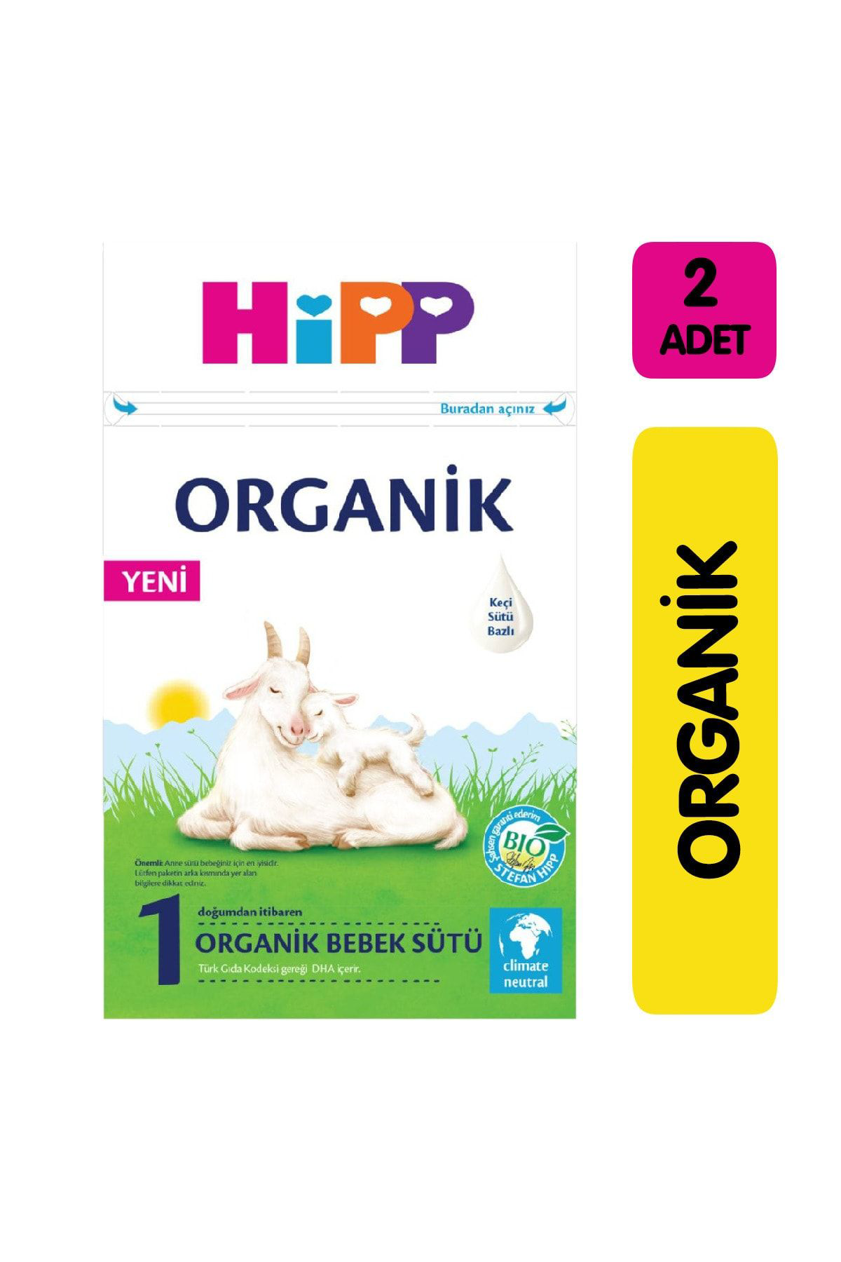 Hipp 1 Organik Keçi Sütü Bazli Bebek Sütü 400 Gr 2'Li Paket