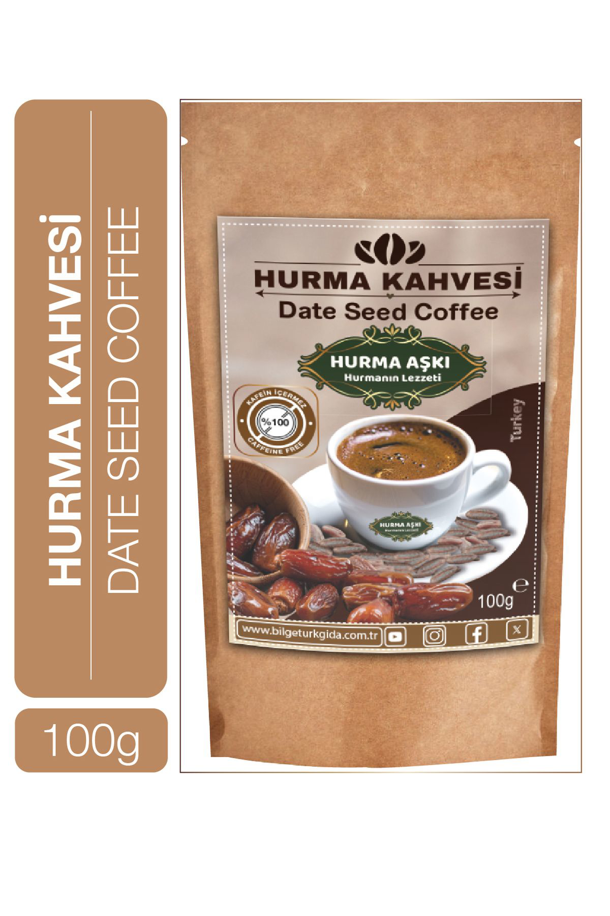 Hurma Kahvesi 100 Gr