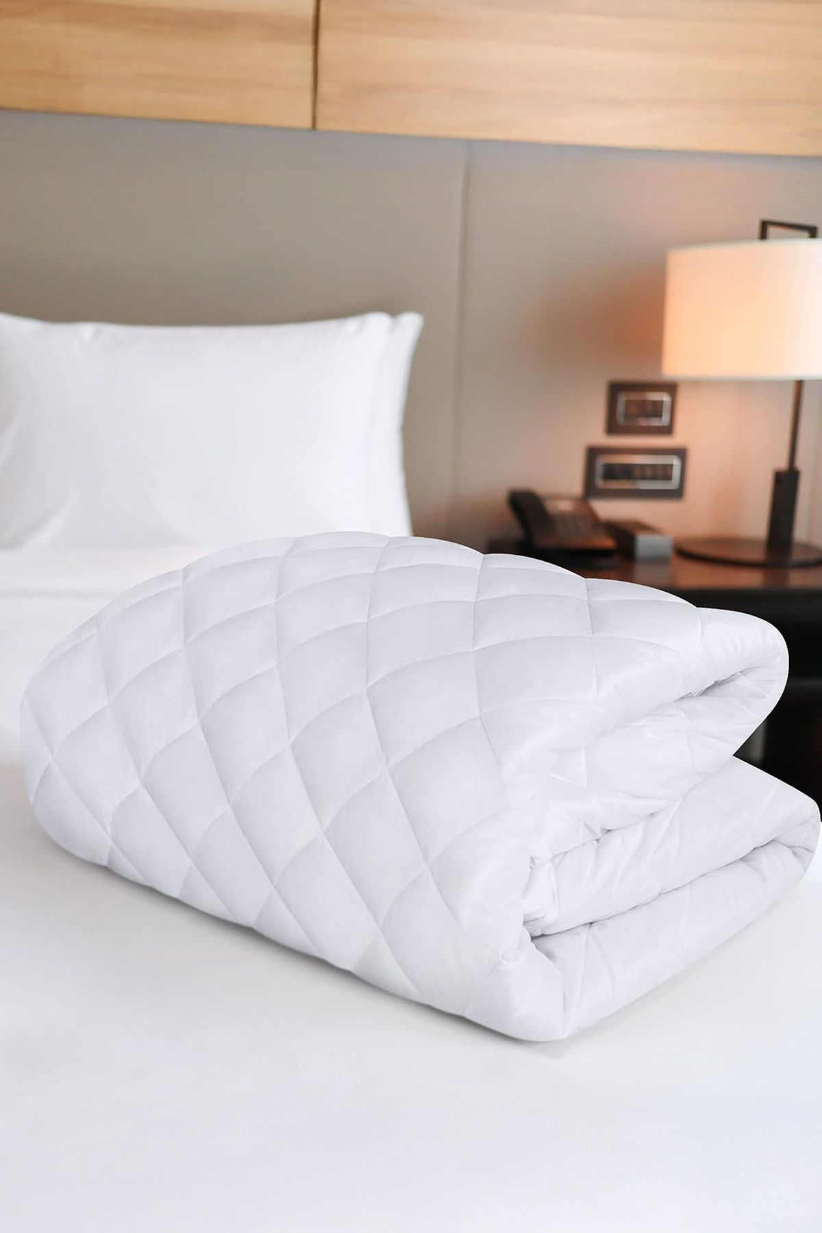Teksnil Home %100 Mikrofiber Kapitone Yatak Koruyucu Alez Full Kenar Çarşaf Fi