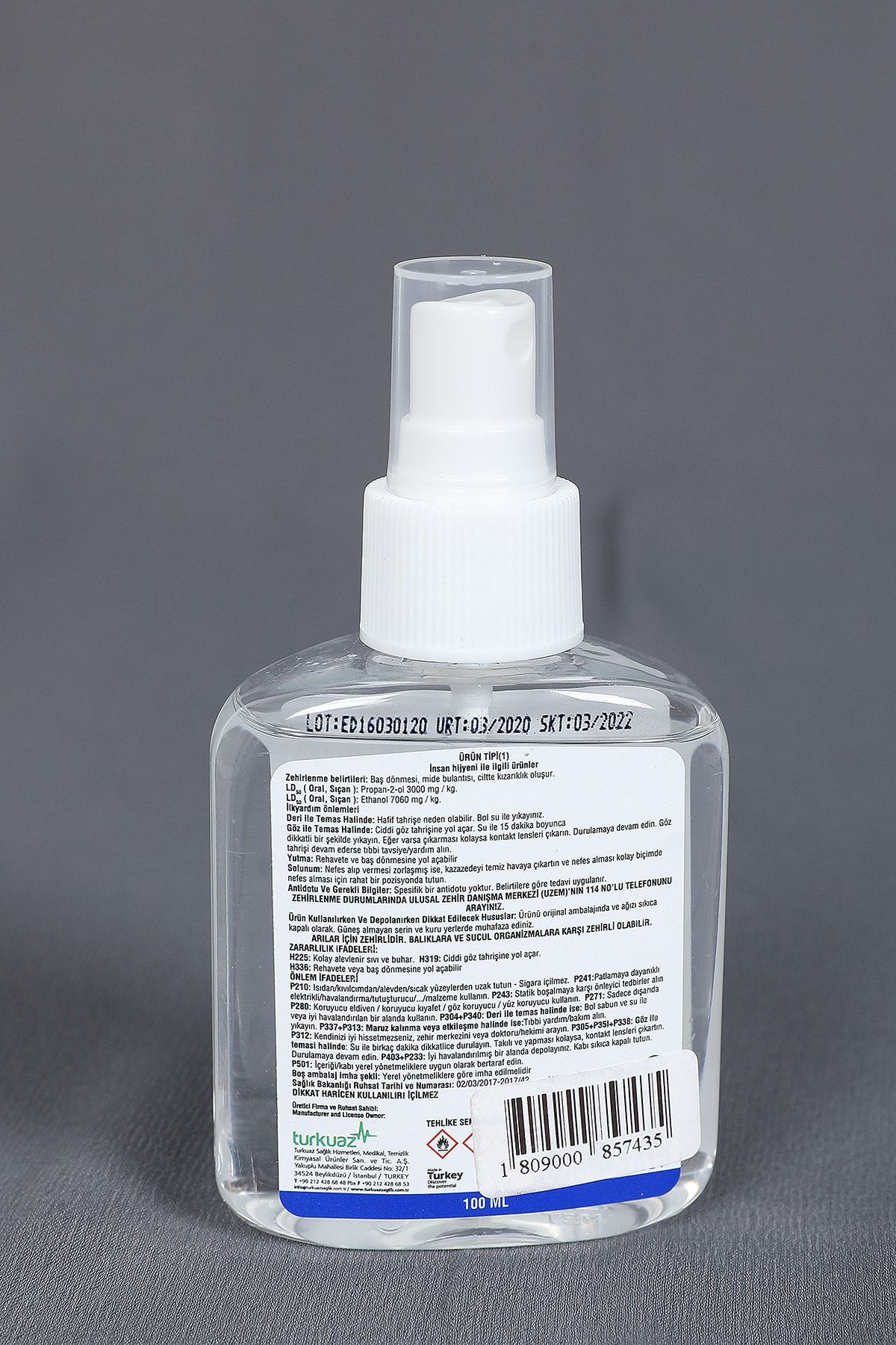 Konix 100 Ml  Jel El Dezenfektani