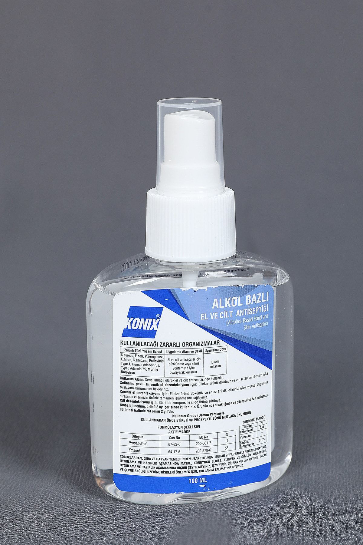 Konix 100 Ml  Jel El Dezenfektani