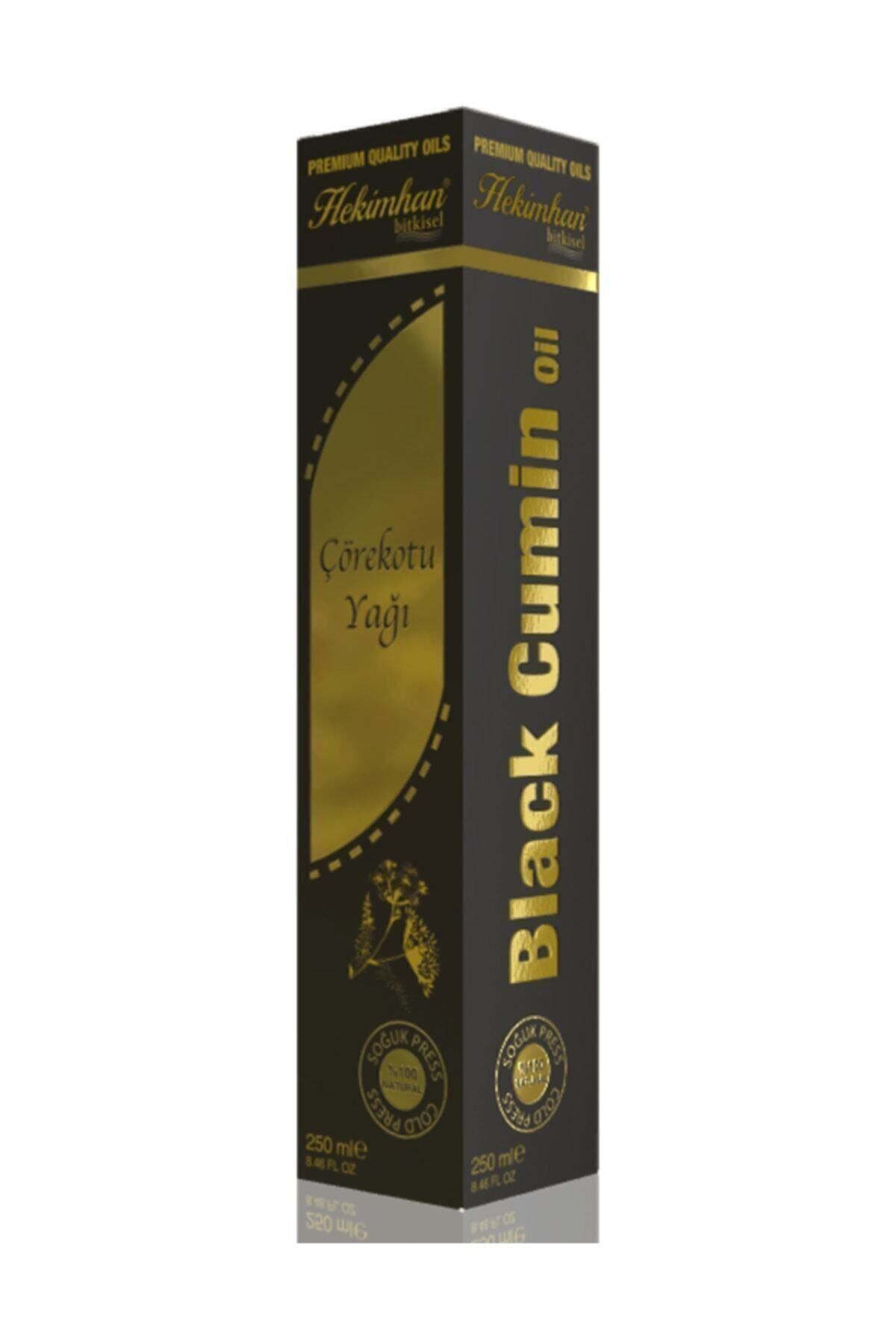 Hekimhan %100 Saf Çörekotu Yaği 250 Ml%100 Doğal Soğuk Sikim Çörek Otu Yağ