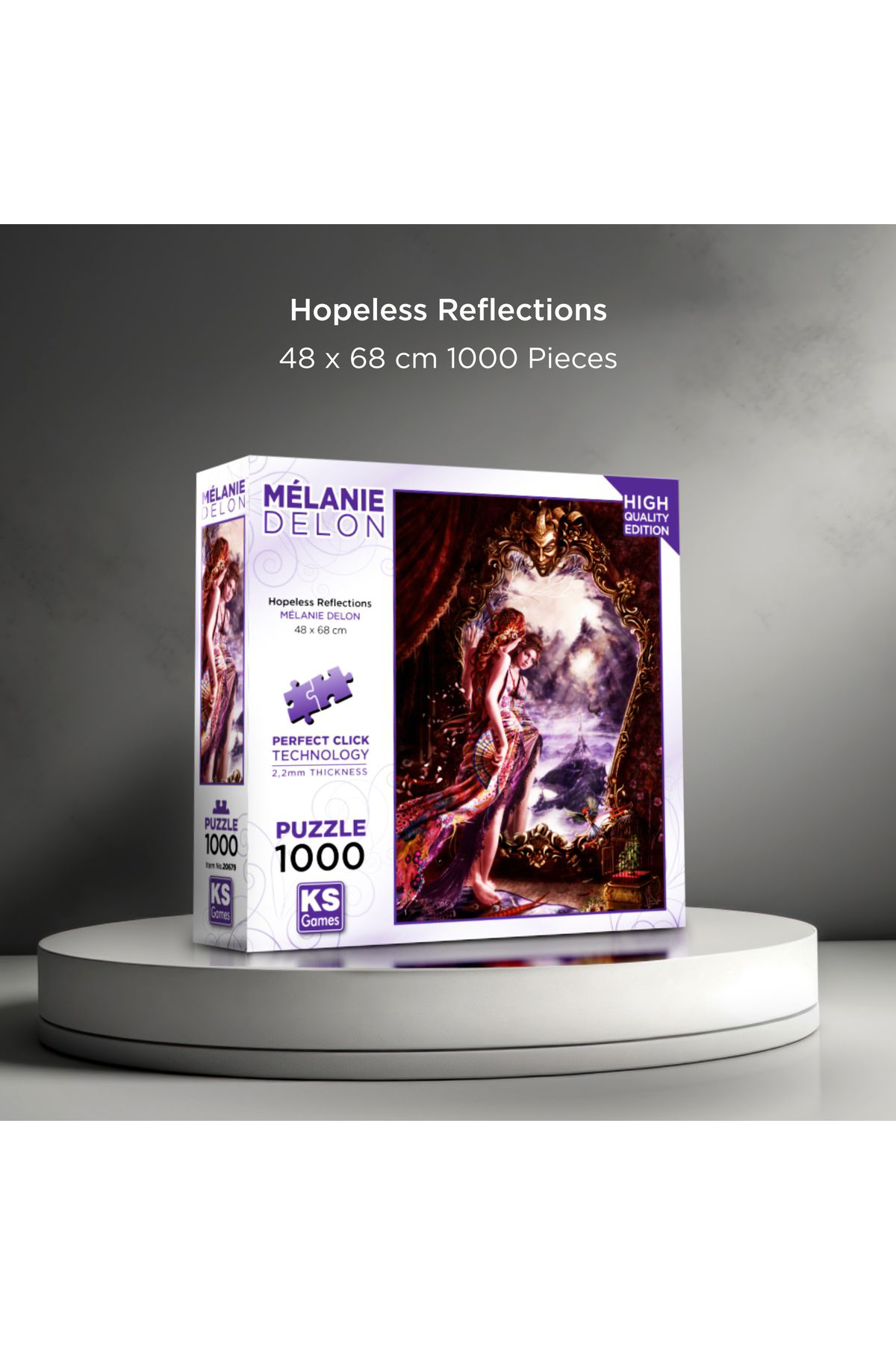 Oyuncak Store 1000 Parça Umutsuz Düşünceler Yapboz -  Hopeless Reflections 1000