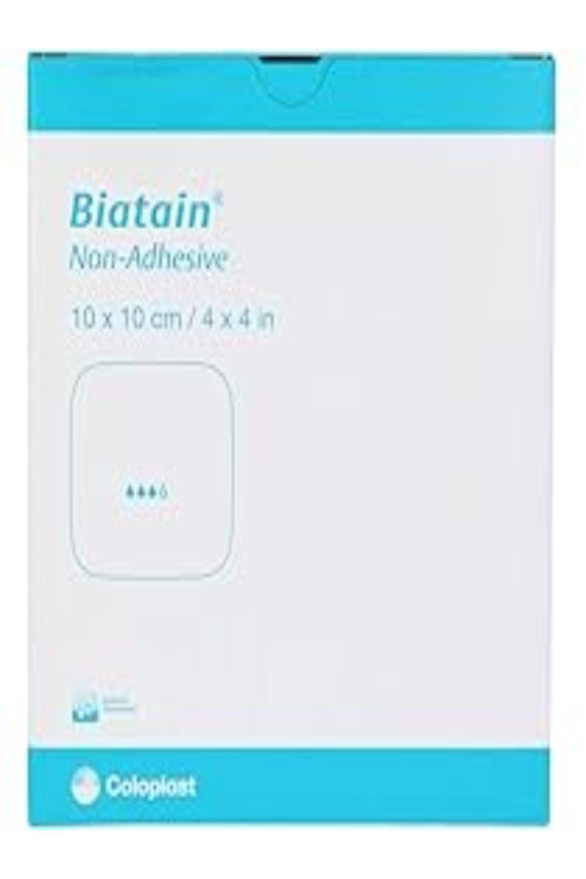 Coloplast 10Lu  Biatain Non-Adhesive Yapişkansiz Köpük 10X10cm/4X4