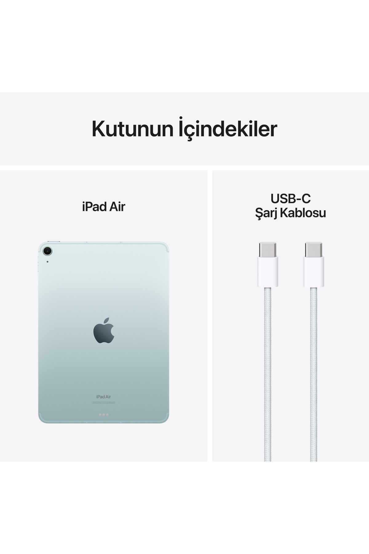 Apple 11-İnch İpad Air Wi-Fi + Cellular 1Tb - Mavi Muxt3tu/A