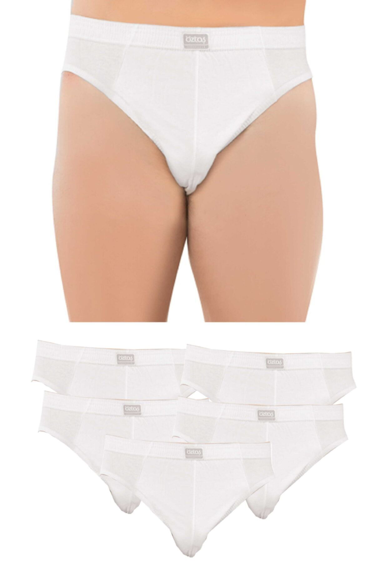 Öztaş Underwear 1121-A Erkek Süprem Slip 5'Li
