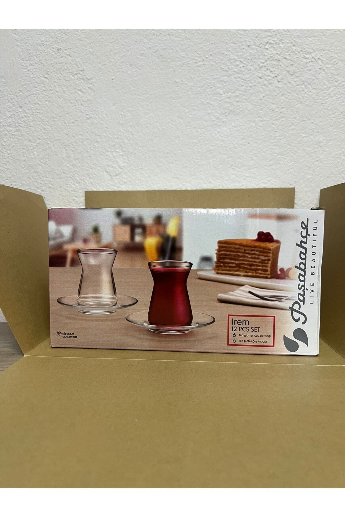 Paşabahçe 12 Parça Çay Seti Sade