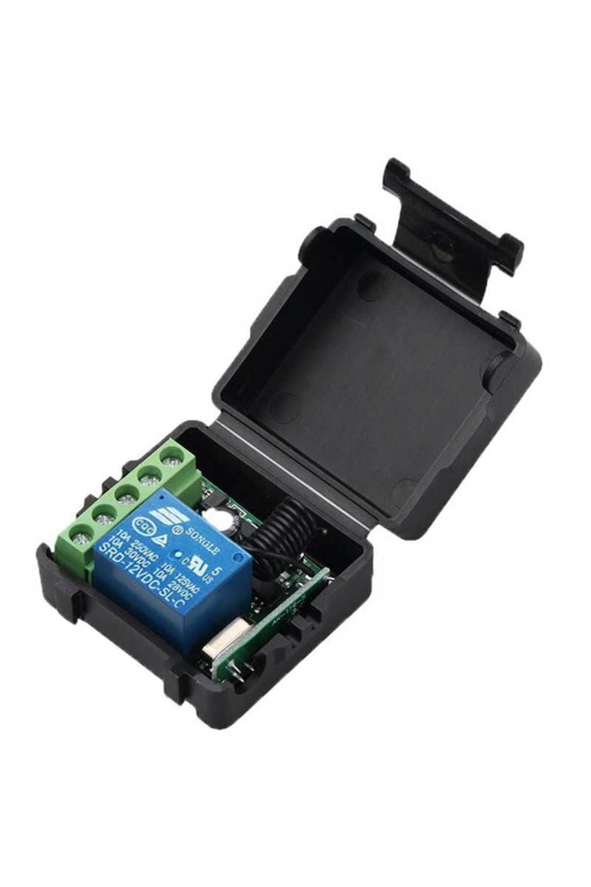 Ok Aksesuar 12 Volt 433 Mhz Tek Kanalli Alici Verici Garaj Kumandasi Devresi