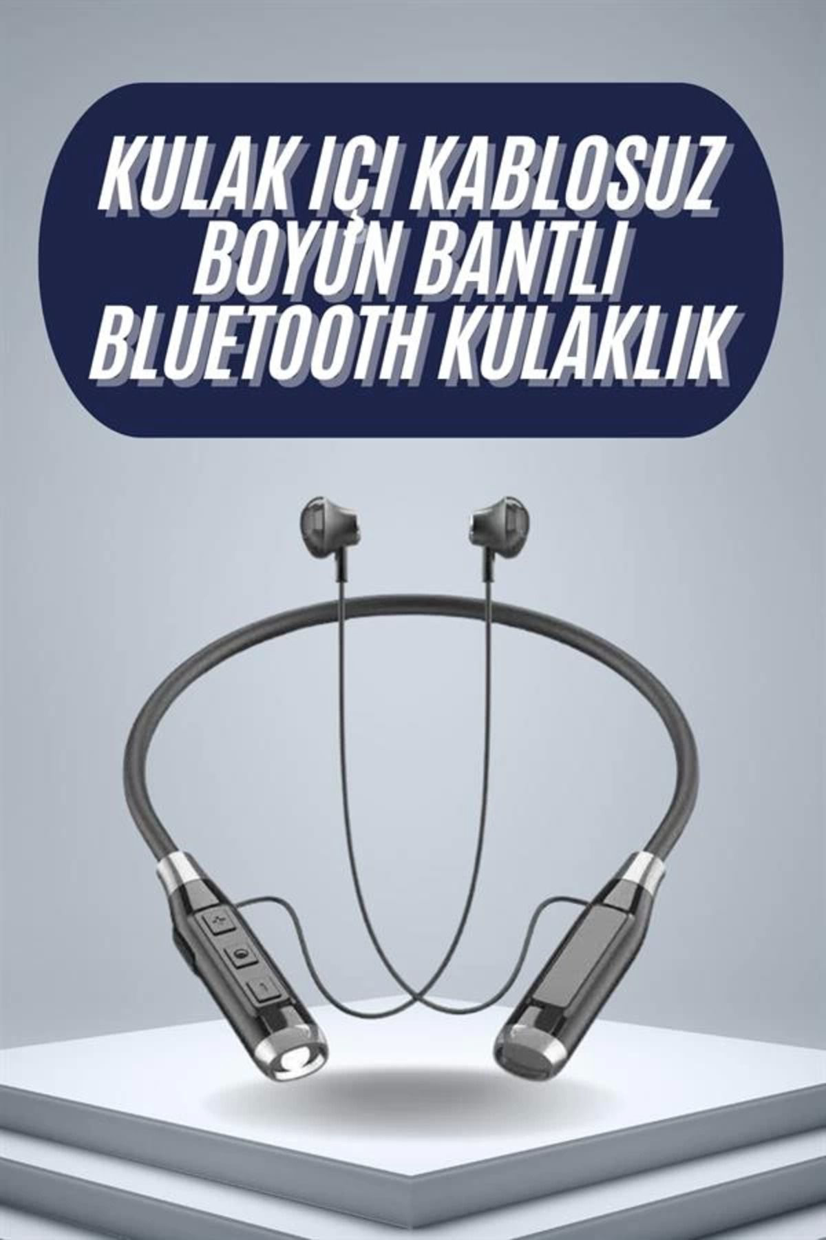 Pamiravm 120 Saat Bluetooth Kulaklik Kablolu Boyun Askili Sd Kart Girişli
