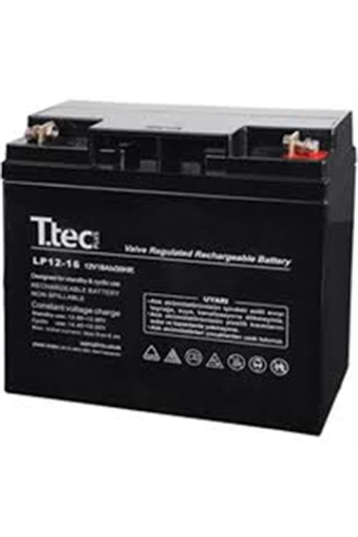 Ttec 12V 18A Base Bakimsiz Kuru Akü Elektrikli Bisiklet