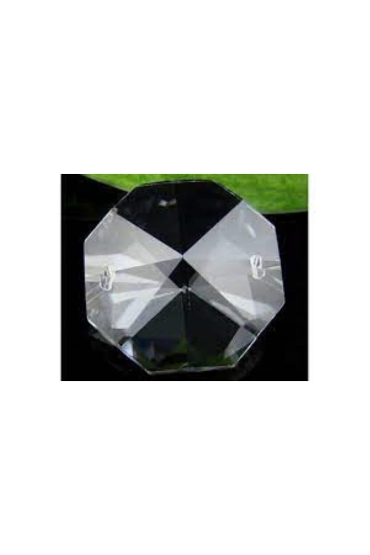 Ada Avize 14 Mm Şeffaf Octagon İşlenmiş Avize Taşi 30 Adet