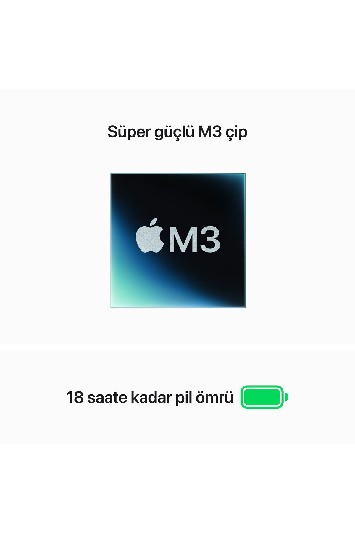 Apple 15-İnch Macbook Air:  M3 Chip With 8-Core Cpu And 10-Core Gp