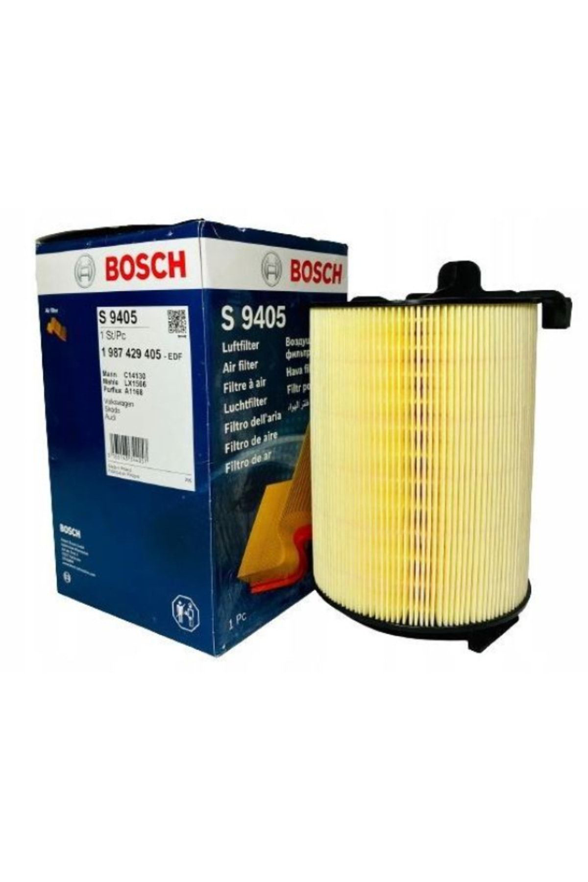 Bosch 1987429405 Hava Filtresi Caddy Passat Golf V Jetta Touran Tiguan