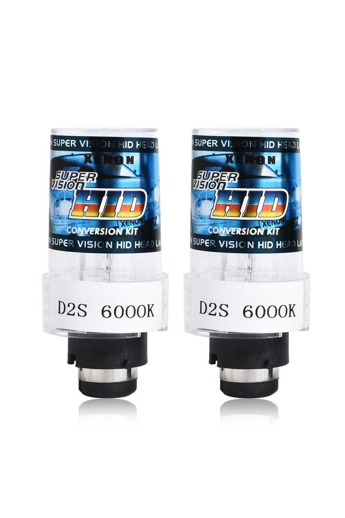 Fesan 2 Adet D2s 6000K Xenon Ampulü 12 Volt Kampanyali 1.Kalite Ürün