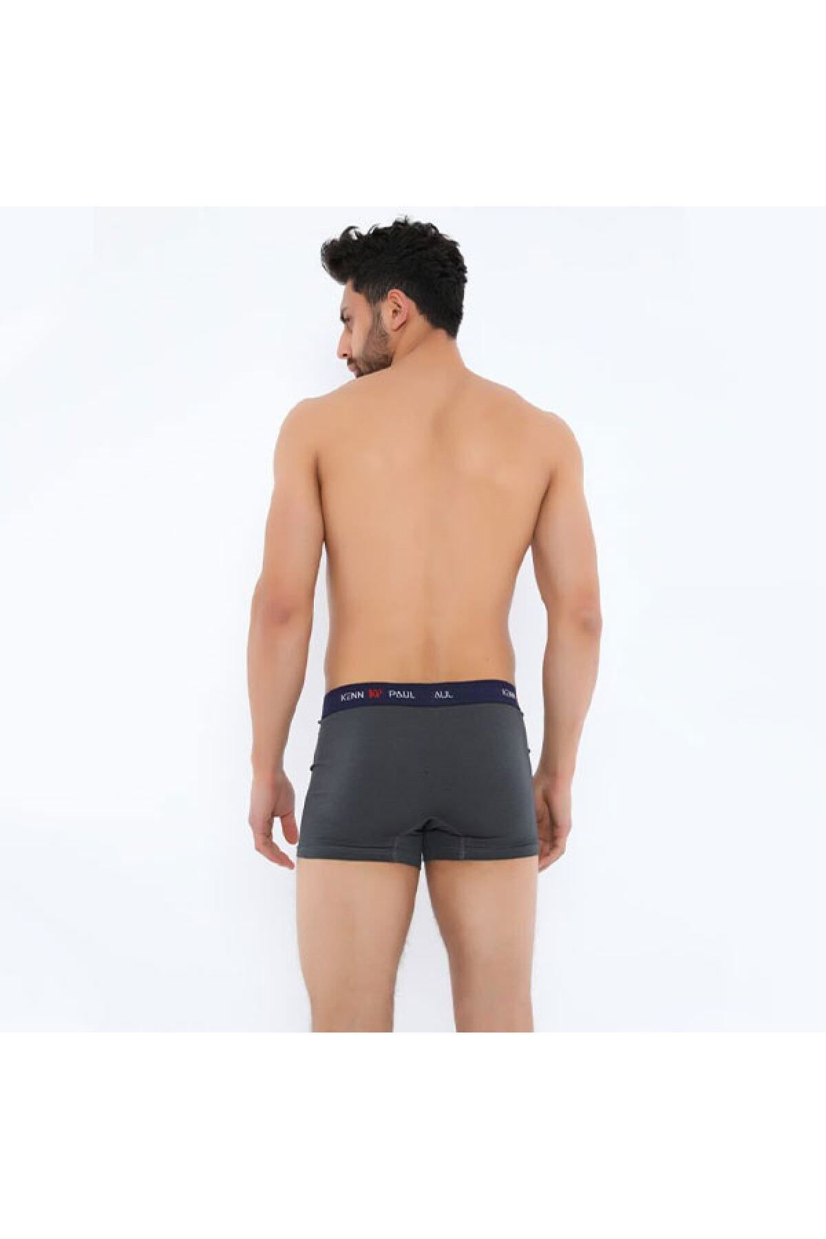 Kennpaul 2 Adet Füme Renk Likrali Boxer