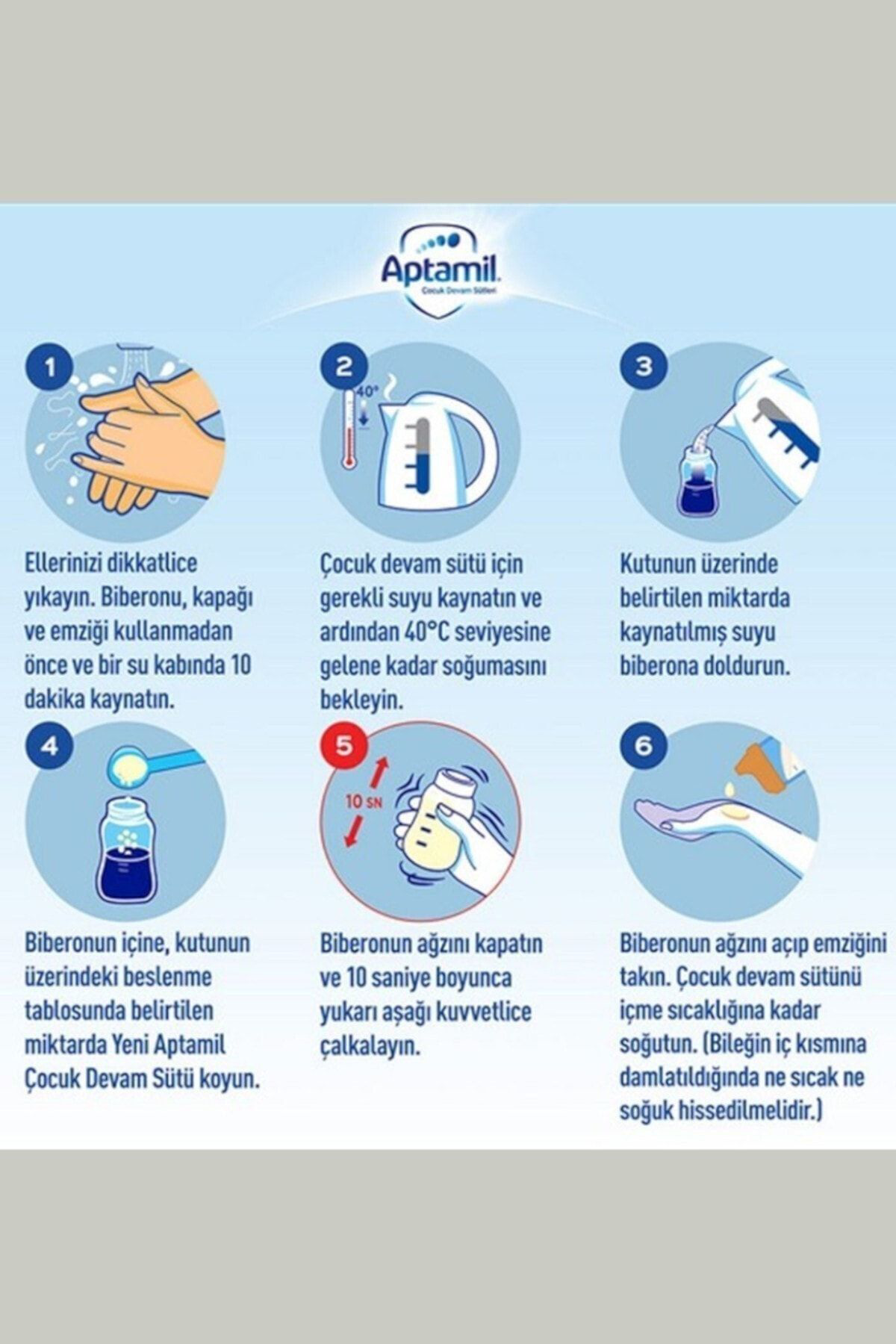 Aptamil 2 Devam Sütü 350 Gr