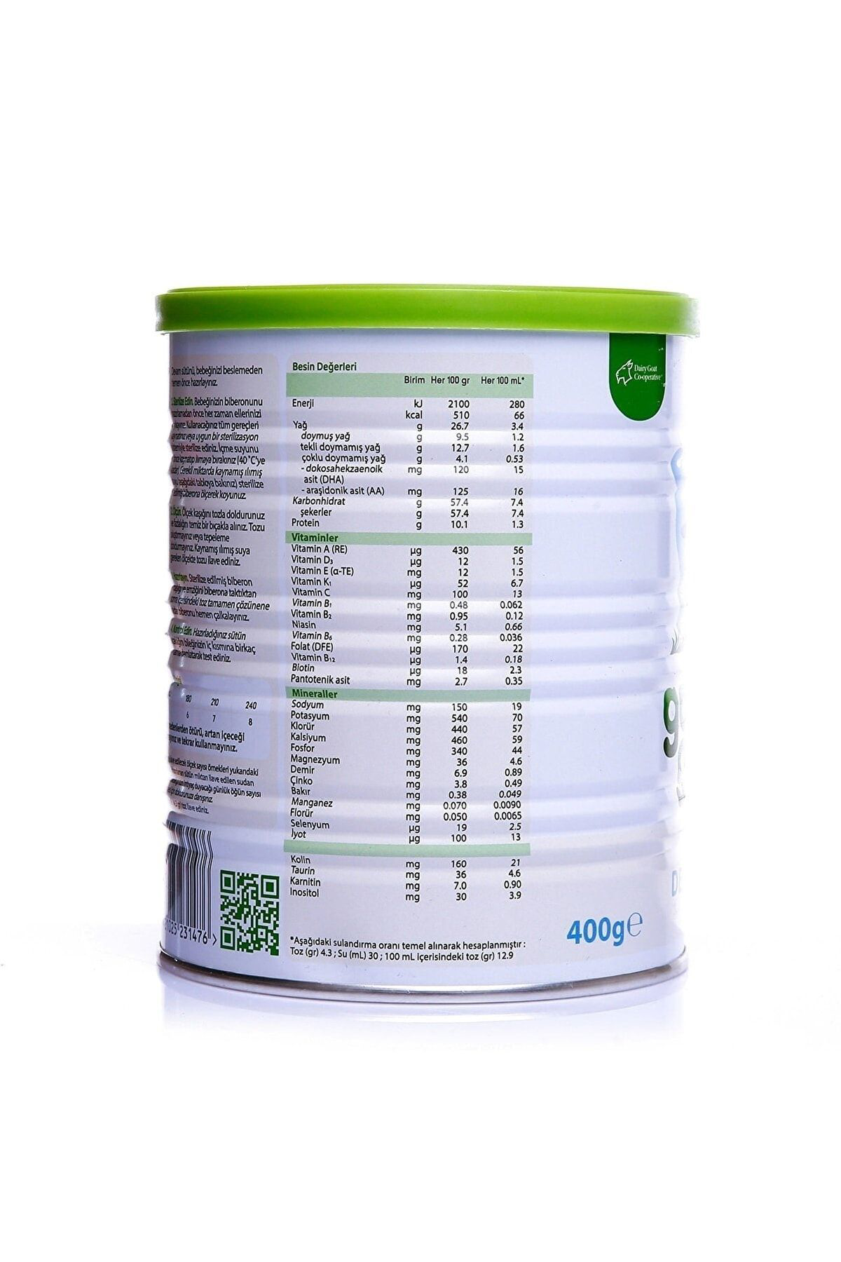 Golden Goat 2 Keci Devam Sütü 400 Gr