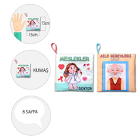 Ada Detox 2 Kitap Tox Aile Bireyleri Ve Meslekler Kumaş Sessiz Kitap T109 T