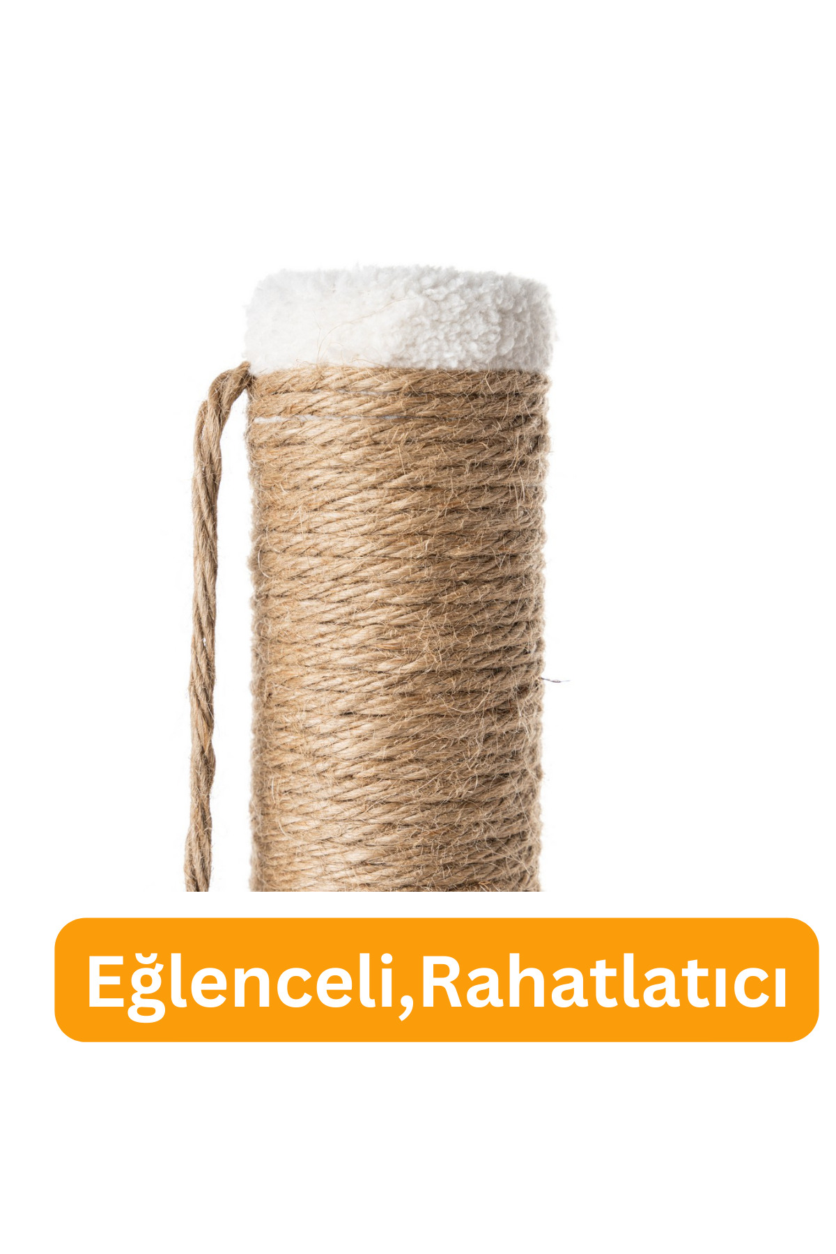 Beylini 2 Li Kedi Tirmalama Tahtasi Peluş Kumaş Silinebilir Demonte 42Cm
