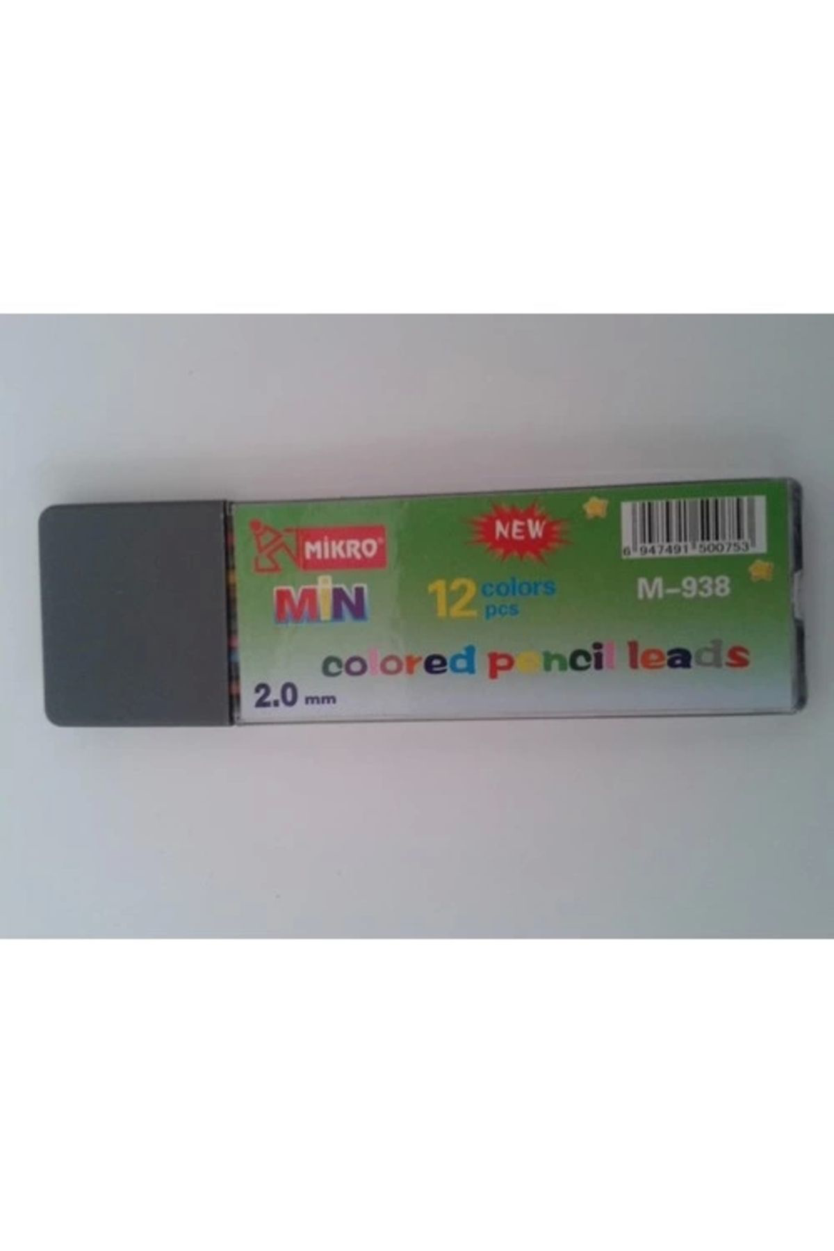 Mikro 2.0 Mm 12 Renkli 1 Kutu Versatil Kalem Ucu