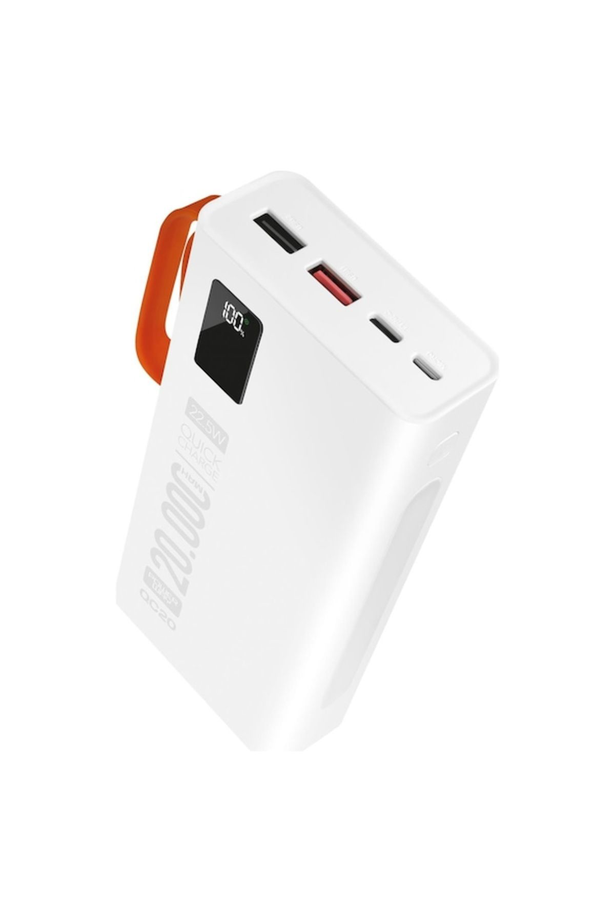 Pmr 20.000 Mah. Pd 22.5W Hizli Şarj Qc20 Beyaz Powerbank