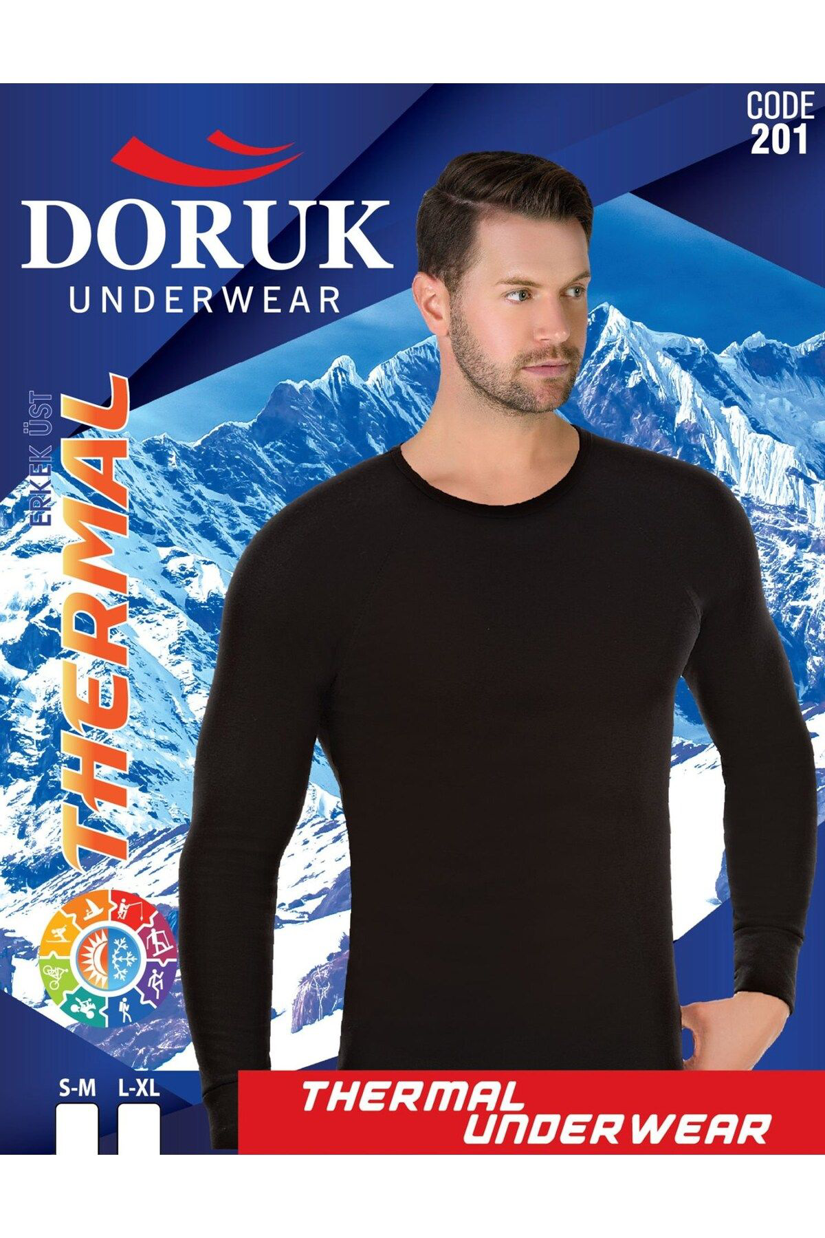 Doruk 201 Erkek Termal Fanila