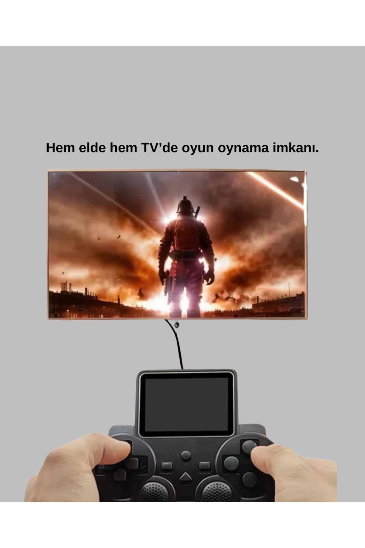 Pamiravm 2025 A Kalite S10 Gamepad 520 Oyunlu Tv Bağlantili Retro Atari Ko
