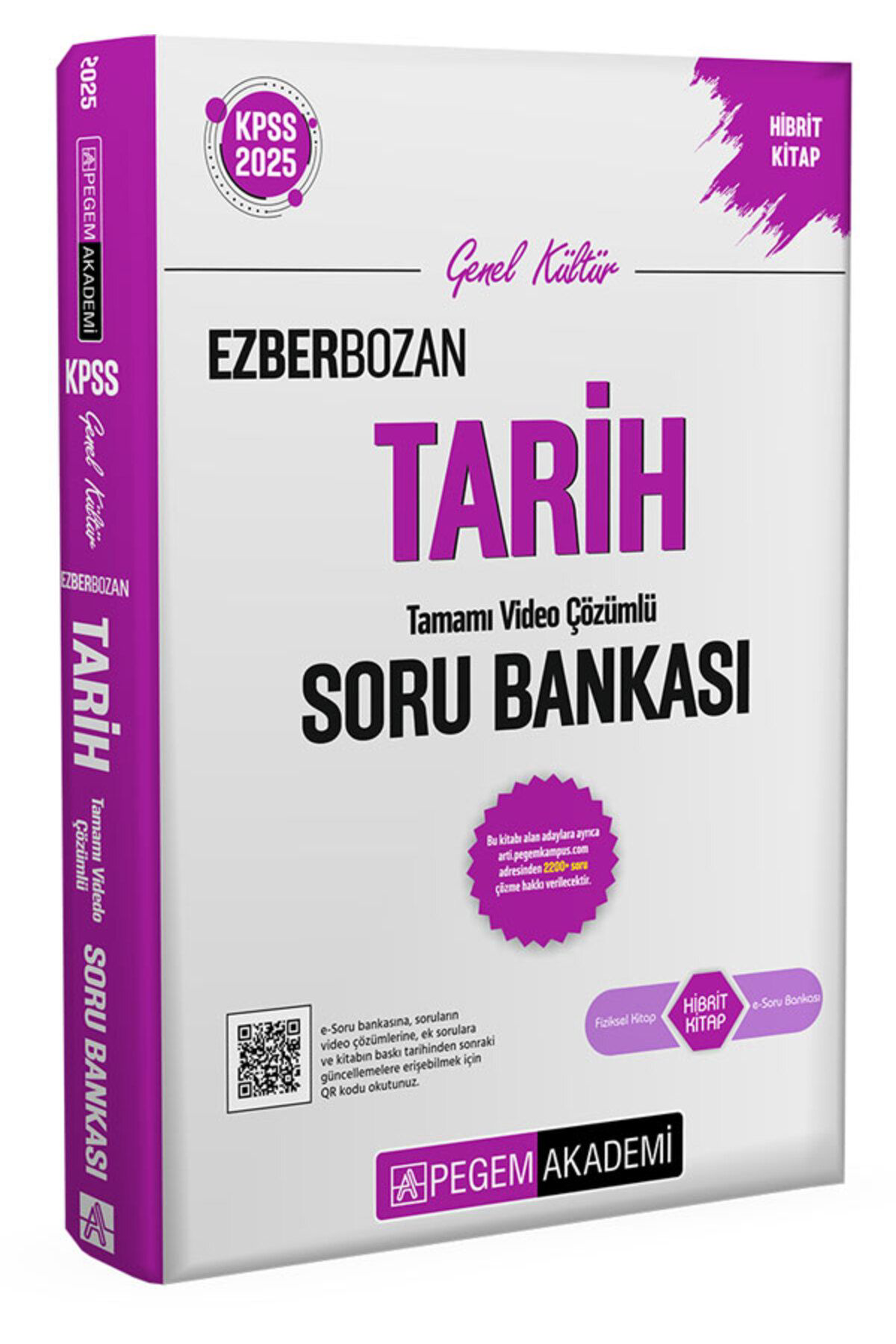 Pegem Akademi Yayincilik 2025 Kpss Genel Yetenek Genel Kültür Ezberbozan Tarih Tamami Vide