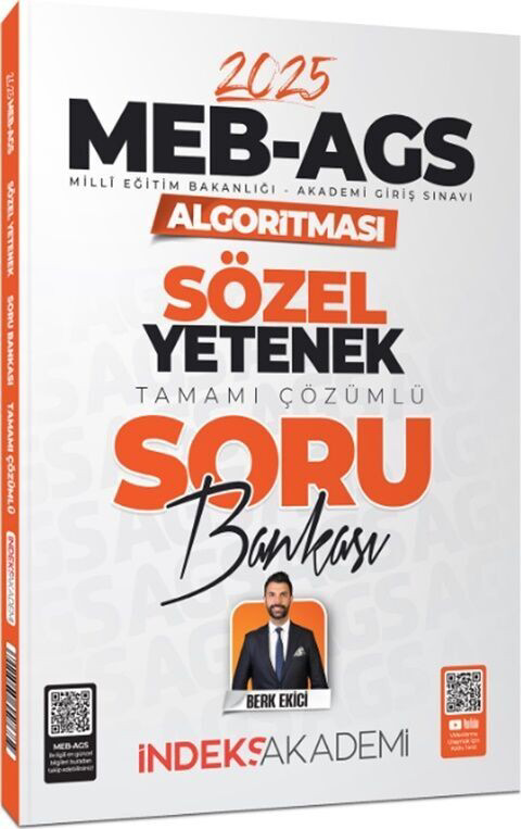 İndeks Akademi 2025 Meb Ags Algoritmasi Sözel Yetenek Soru Bankasi İndeks Akadem