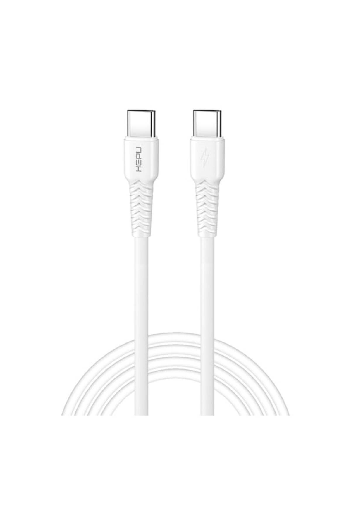 Hepu 20W Hiking A48 İle Uyumlu Q.C 3.0 Type C To Type C 30 Cm Şarj Ve