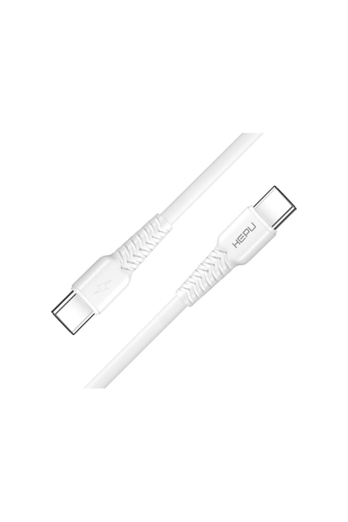 Hepu 20W Hiking A48 İle Uyumlu Q.C 3.0 Type C To Type C 30 Cm Şarj Ve