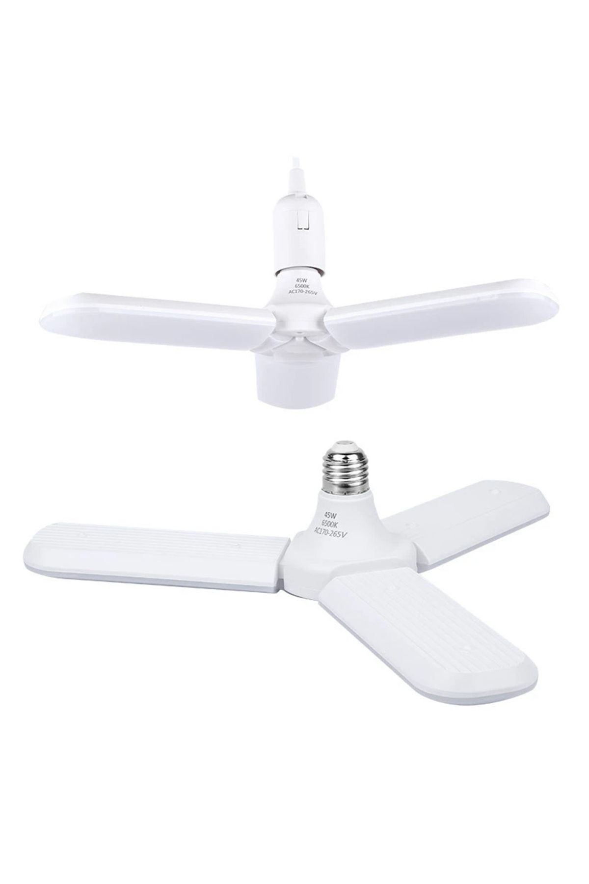 Cexos 220 Volt E27 Duy 45 Watt 3 Kollu Pervane Beyaz Led Ampul (4767) - Cbt9969-8820