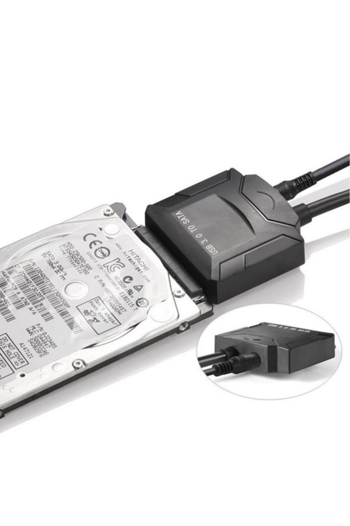 Pmr 2.5 İnç 3.5 İnç Sata Hard Disk Usb 3.0 Çevirici Adaptörlü