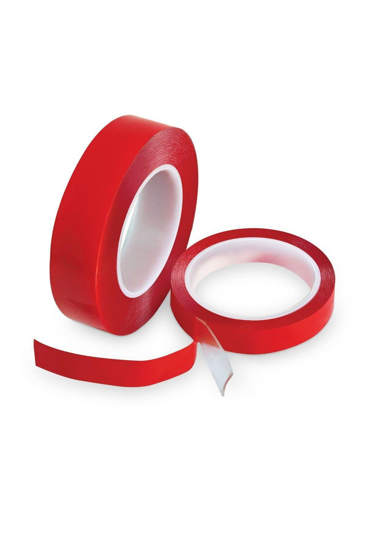 K&A 2520 Şeffaf Çift Tarafli Silikonize Bant 18 Mm 2 Metre