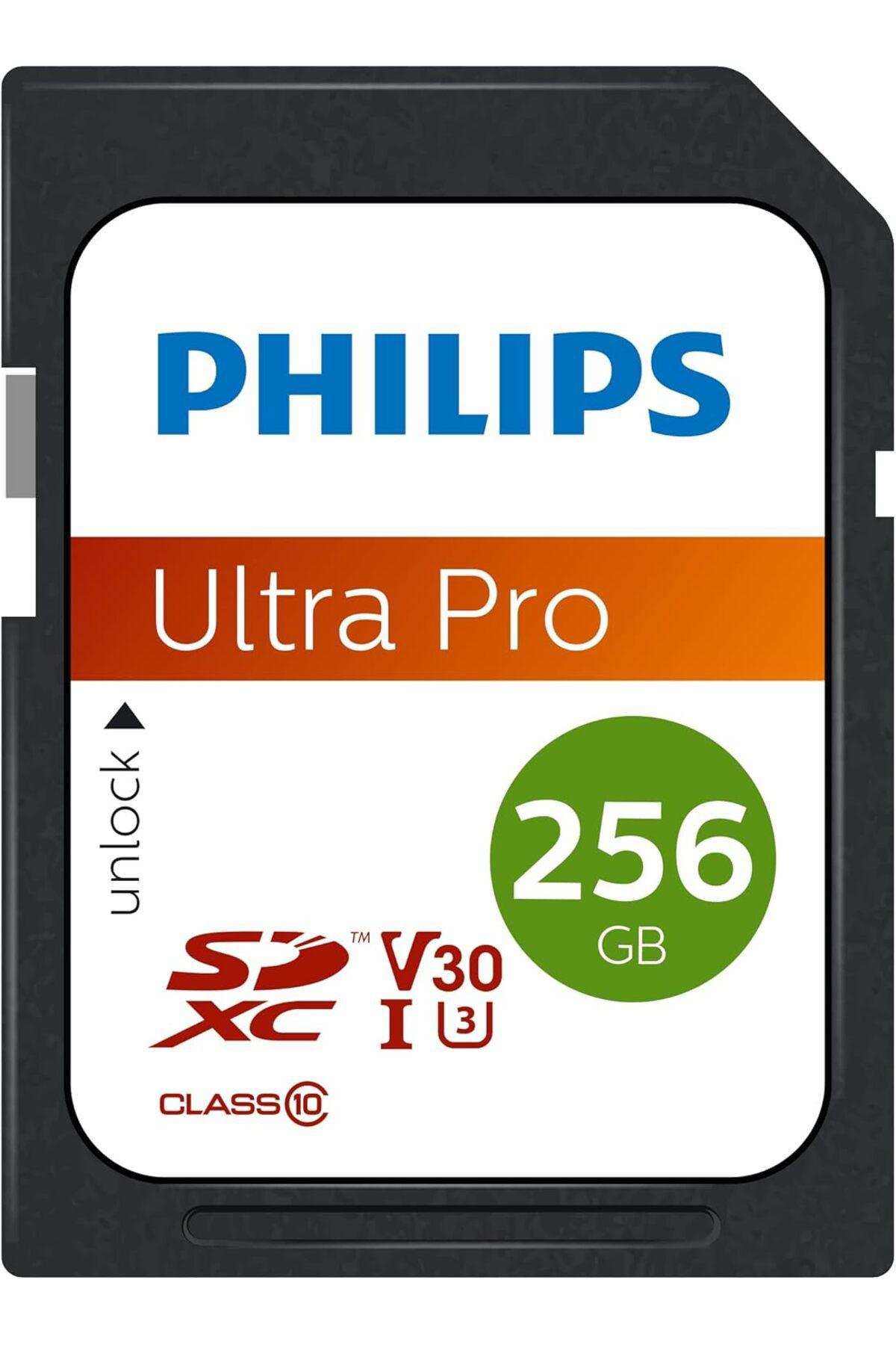 Philips 256Gb Sd Kart | Ultra Pro | V30 – Uhs-İ U3 – 4K Performansi