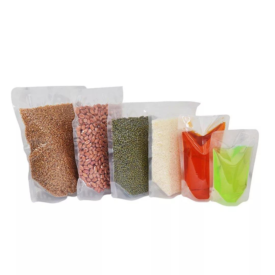 Private 25X35 Cm 5 Kg 80 Micron Sadece Endüstriye Tip Düz Gida Vakum Poşe
