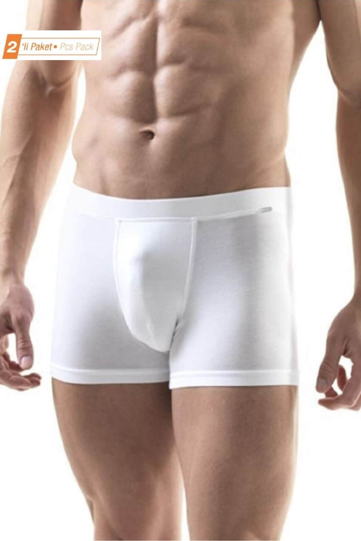 Blackspade 2'Li Paket %94 Modal Erkek Boxer