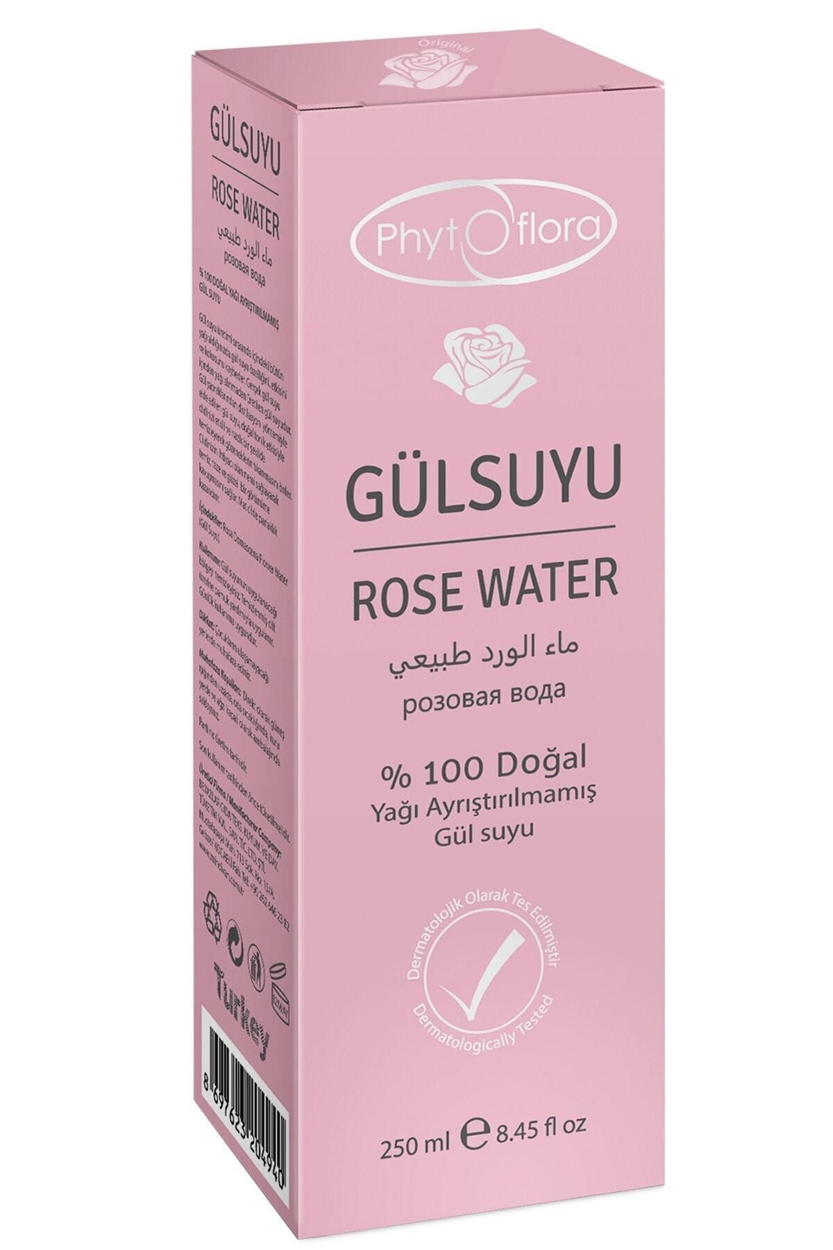 Phytoflora 2'Li Set Gözenek & Cilt Sikilaştirici Gül Suyu Tonik Etkili