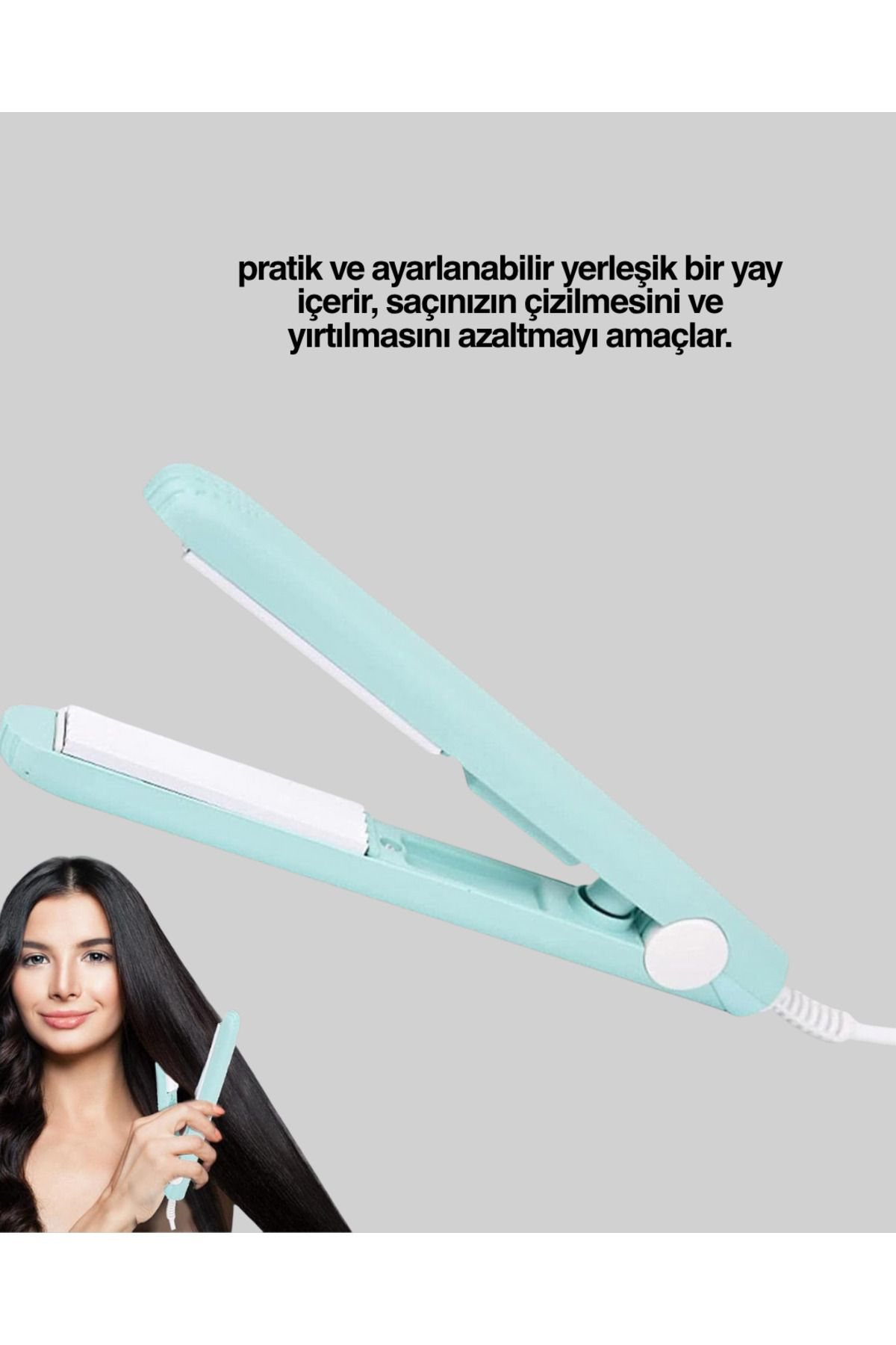 Pamiravm 2’Si 1 Arada Saç Düzleştirici Ve Bukle Maşasi – Düz Ve Kivircik S
