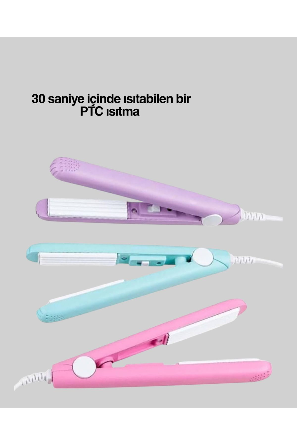 Pamiravm 2’Si 1 Arada Saç Düzleştirici Ve Bukle Maşasi – Düz Ve Kivircik S