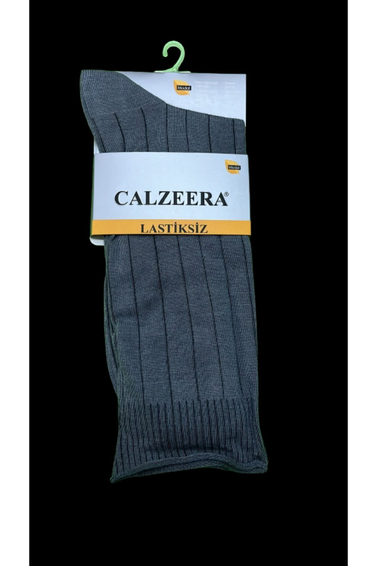 Calzeera 3 Çift Gri Renk Dikişsiz Modal Çorap