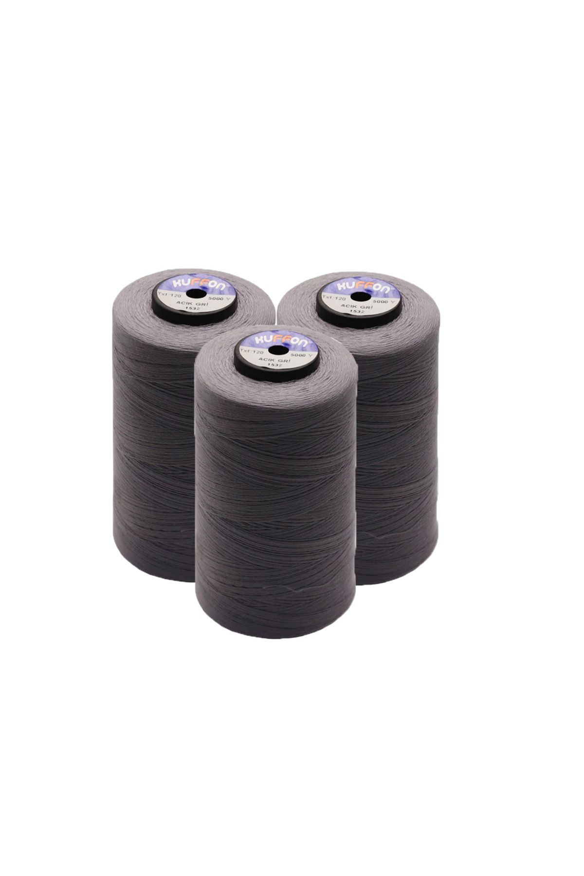 Mutlu İplik 3 'Lü Set Dikiş İpliği 120 No 5000M Polyester