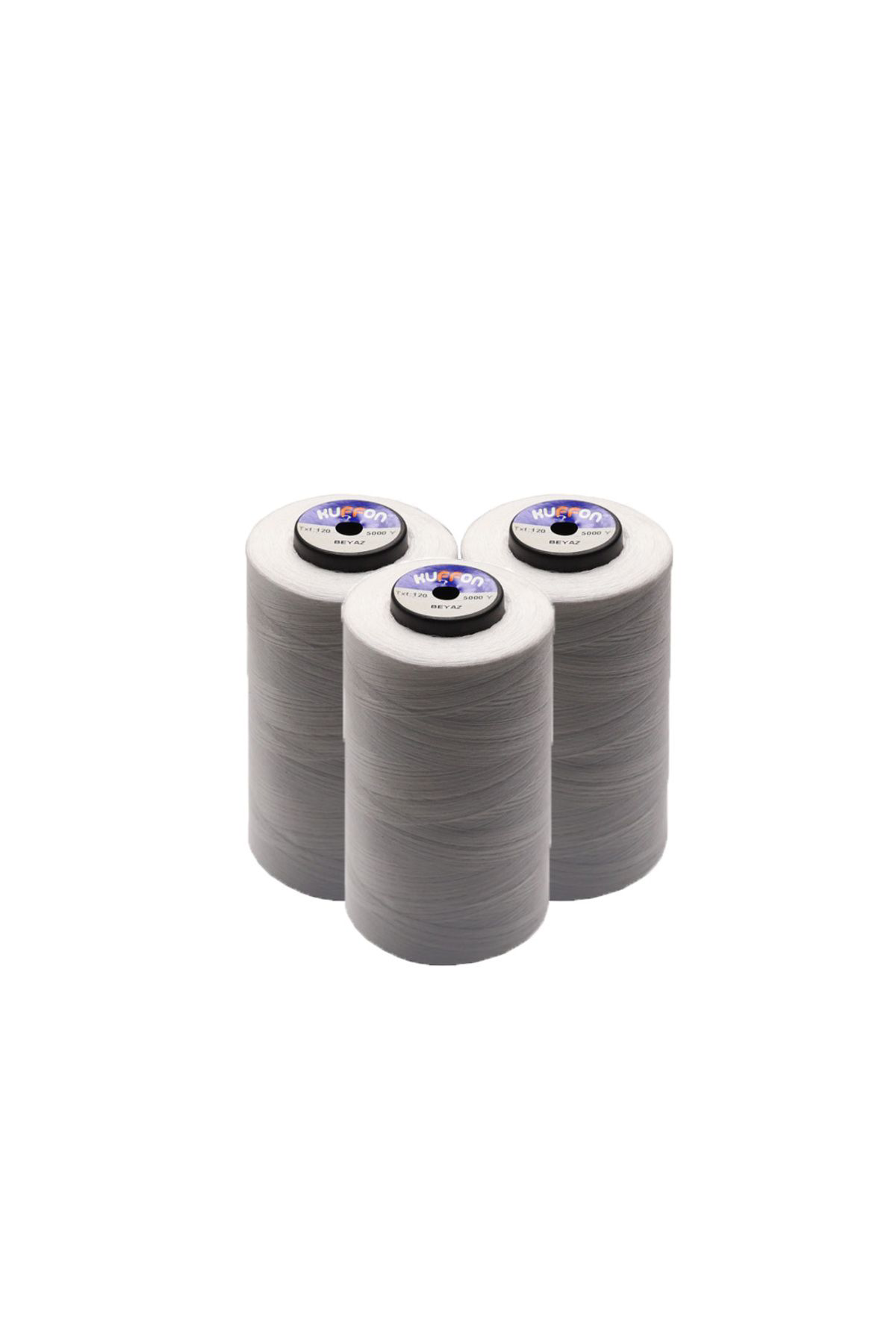 Mutlu İplik 3 'Lü Set Dikiş İpliği 120 No 5000M Polyester