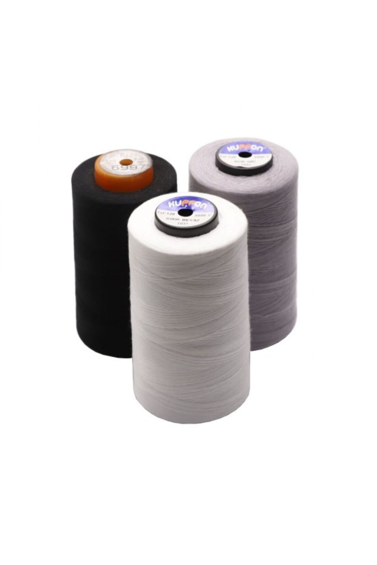 Mutlu İplik 3 'Lü Set Dikiş İpliği 120 No 5000M Polyester
