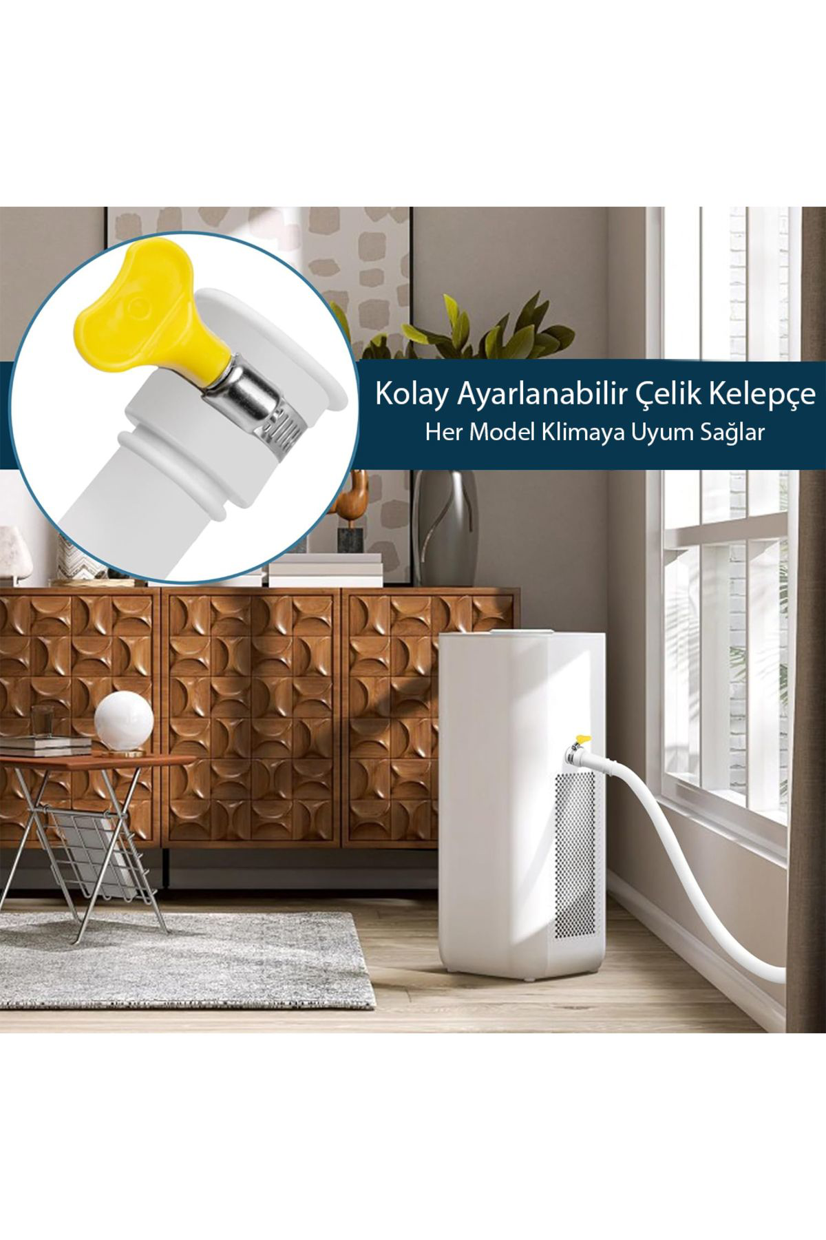 Go İthalat 3 Metre Klima Drenaj Gider Borusu (4928)