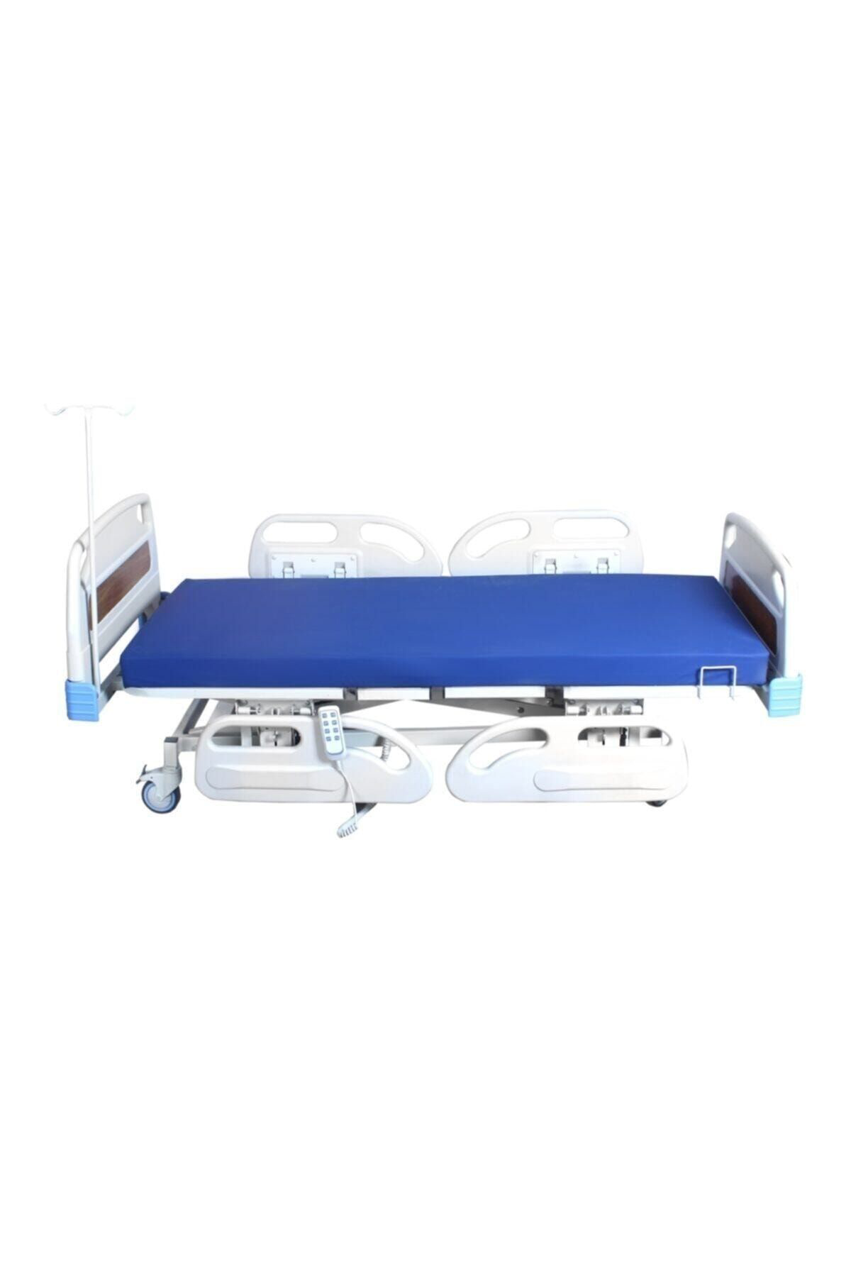 Medikal Marketi 3 Motorlu Full Abs Hasta Karyolasi + Yatak
